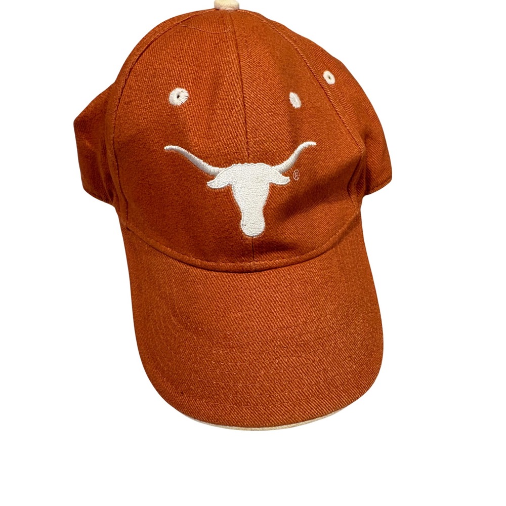 Texas Longhorns Signatures Burnt Orange Adjustable Baseball Cap Hat UT Austin